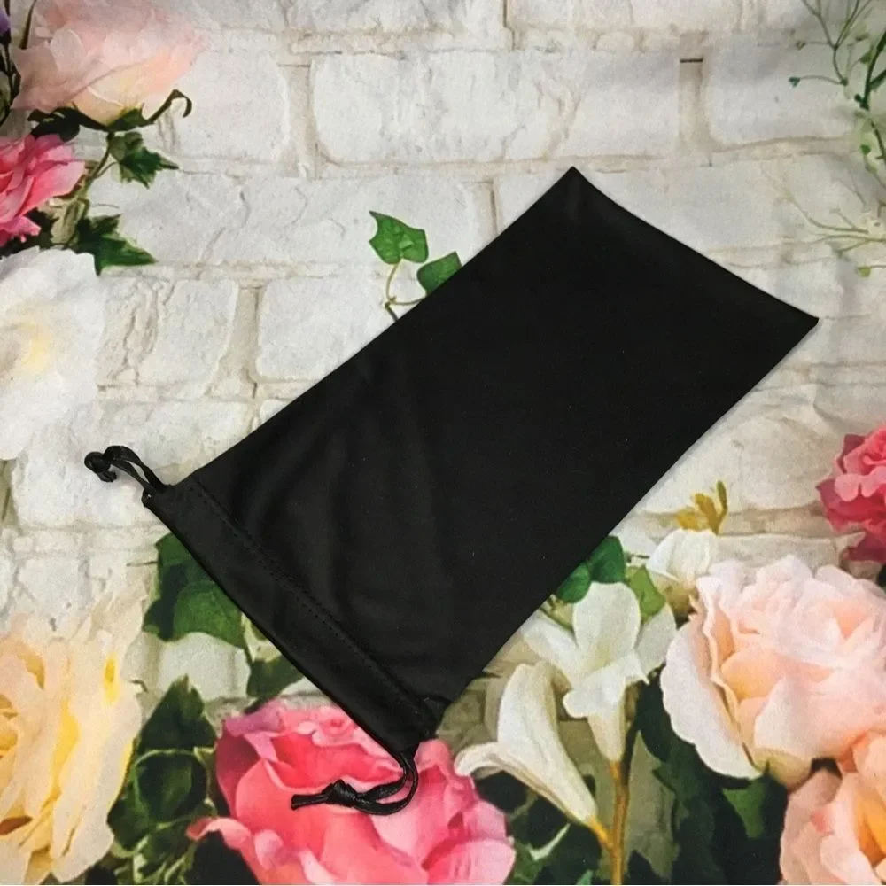 Balenciaga Small Black Eye Glasses Drawstring Dustbag